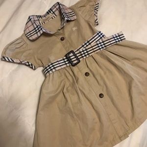 Burberry Girl’s Toddler Dress 2T